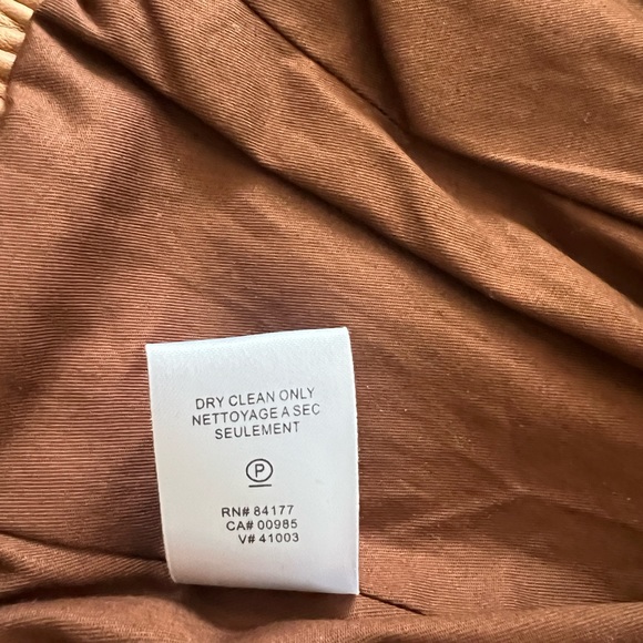 Diane von Furstenberg women vintage leather jacket size 4 - Picture 10 of 10